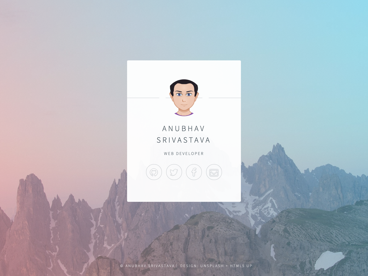 Gatsby Starter Identity screenshot