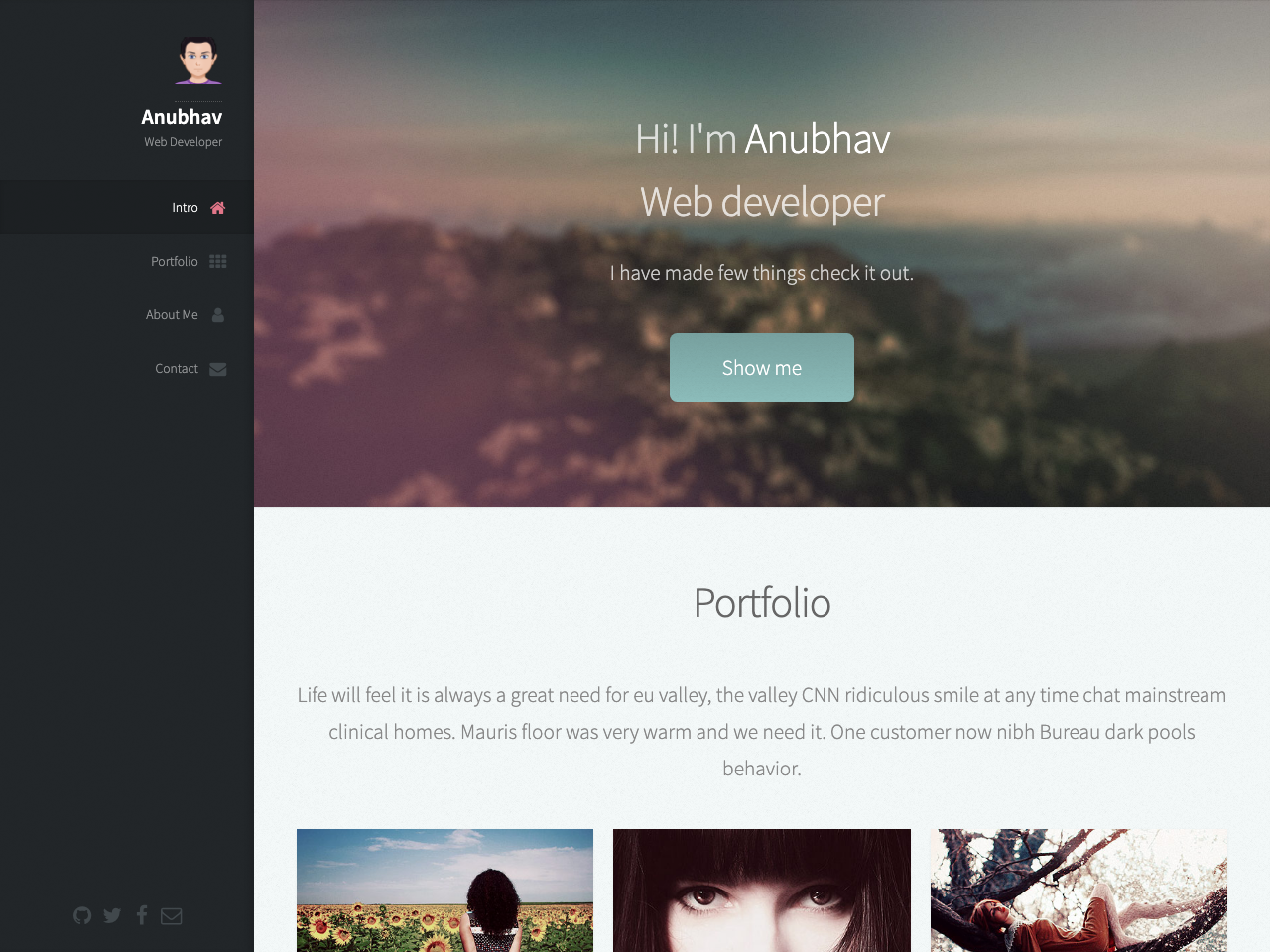 Gatsby Starter Prologue screenshot