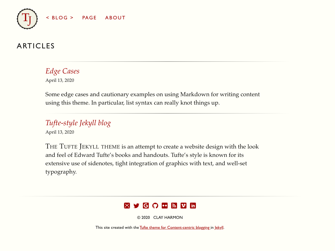 Tufte-Jekyll screenshot