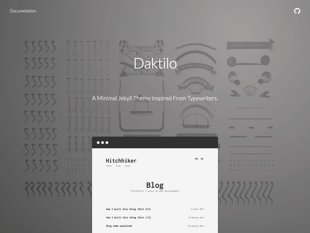 Daktilo screenshot