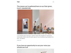 Jekyll Type screenshot